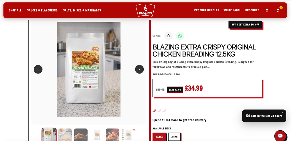 Blazing Wholesale Sauces & Seasonings